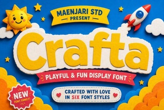 Crafta Font: Creative Typography for Modern Design