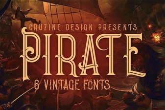Creative Pirate Font Projects & Designs