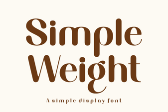 Simplify Your Design with a Lightweight Font