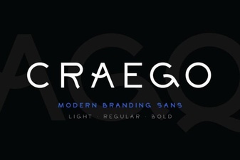 Craego Font: Creative Typography Ideas